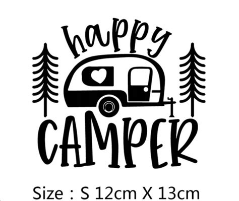 NAKLEJKA PRZYCZEPA KEMPINGOWA I LOVE CAMPING HOBBY 10448202588