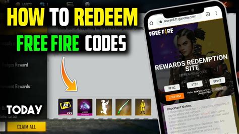 How To Redeem Free Fire Codes How To Redeem Code In Free Fire