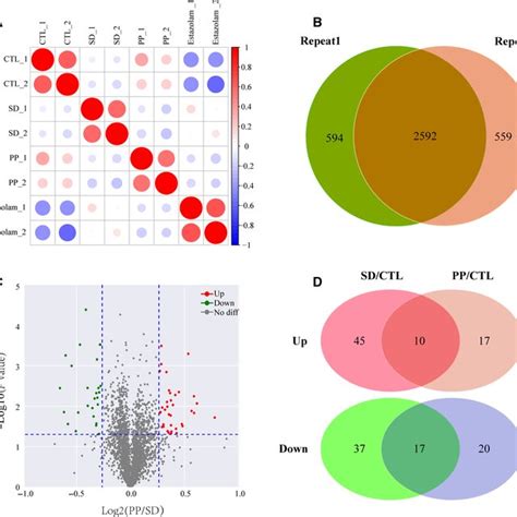 Result Overview Of Differential Proteomics Based On Lcms Ms Analysis