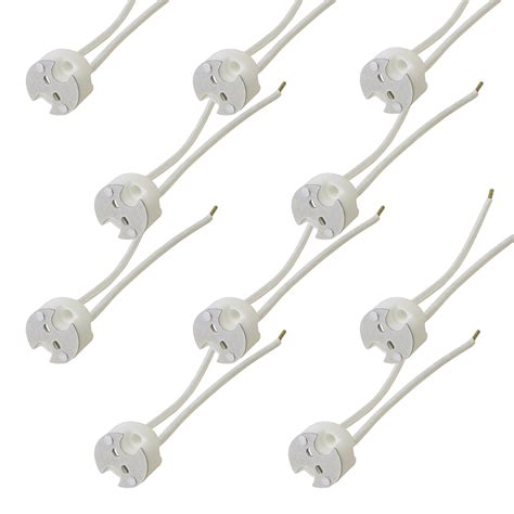 10 Fassungen G4 GX5 3 Sockel Halogen LED Strahler MR16