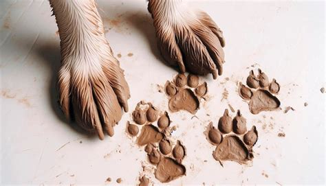 how to get dogs paw print