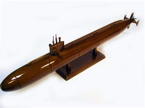 Los Angeles Class Submarine Replica Home by PremiumWoodDesigns