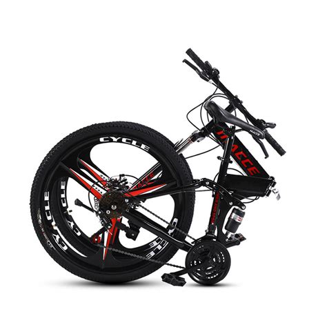 MACCE 26 Inch 27-Speed Adult Mountain Bike MTB Folding Disc Brake Shock ...