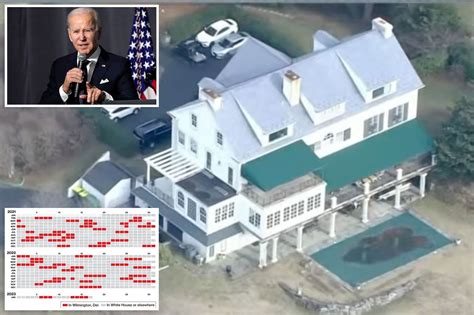 See how many days Joe Biden spent at his Delaware residence - Local ...