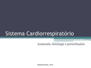 Sistema Cardiorrespirat Rio Ppt