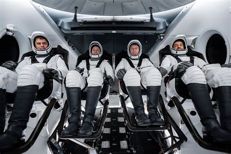 The Four Crew Members Of The Spacex Crew 6 Mission Flickr