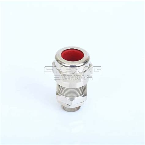 Single Seal Explosion Proof Armored Cableglands Fireproof Grade V0 Ul94 Explosion Glands Cable