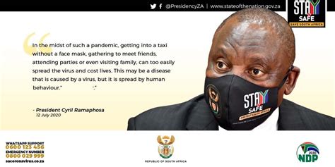 Ramaphosa Speech Today Summary - For more than 120 days, we have ...