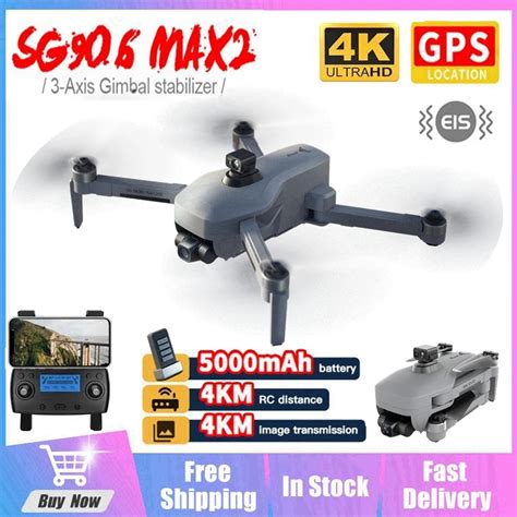 ZLL SG906 MAX2 Professional Drone 4K HD Camera FPV 3 Axis Gimbal Laser