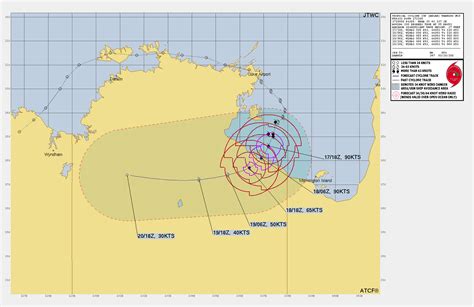 Zyklon Megan Trifft Australien Unwetteragentur