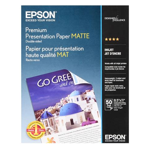 Epson Premium Presentation Paper Matte Double Sided X