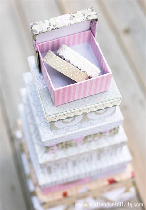 IHeart Organizing: DIY Decorative Storage Box Ideas