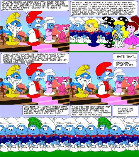 Empaths Weddingpage 3 Smurfs Fanon Wiki Fandom Powered By Wikia