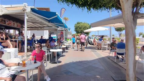 Puerto Del Carmen Lanzarote Spain Update Beautiful Lunch Walk