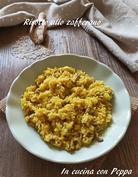 Risotto Allo Zafferano Variante Gustosa Della Suocera In Cucina Con