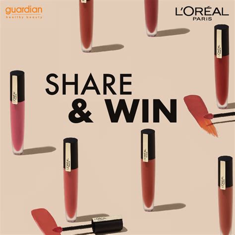 LOREAL PARIS COSMETICS ROUGE SIGNATURE WILD NUDES SHARE WIN CONTEST