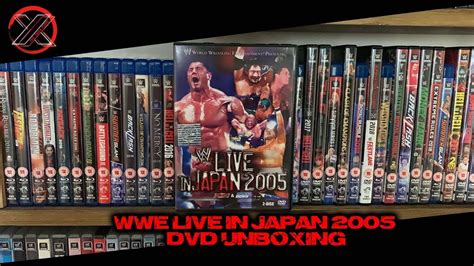 Wwe Live In Japan 2005 Dvd Unboxing Youtube