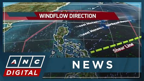 PAGASA Shear Line Northeast Monsoon To Bring Rains In Parts Of Luzon