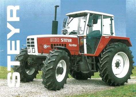 Steyr 8100 8110 8120 8130 Traktoren Technische Daten Tractorbook De