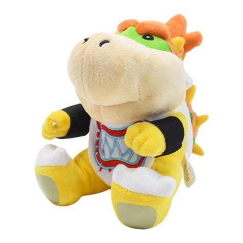 Soplay 7 Super Mario Plush Brother Baby Bowser Jr Koopa Soft Stuffed