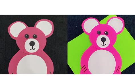 Cute And Easy Paper Teddy Bear Make Teddy Bear With And