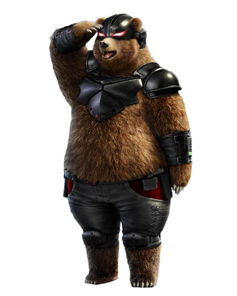 Tekken 7 Kuma II (Tekken Force) Render by RylerRyno on DeviantArt