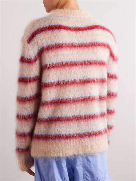 Marni Striped Mohair Blend Sweater For Men Mr Porter