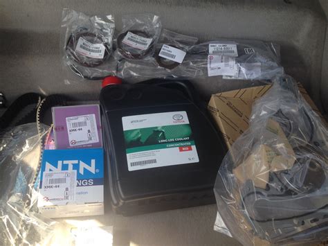 Замена ГРМ, Помпы, Радиатора — Lexus SC (430), 4,3 л, 2002 года | визит ...