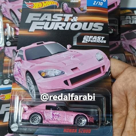 Jual Hot Wheels Fast Furious Wave Honda S Pink Terlaris Shopee Indonesia
