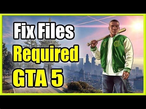 How To Fix Gta Online Files Required To Play Error