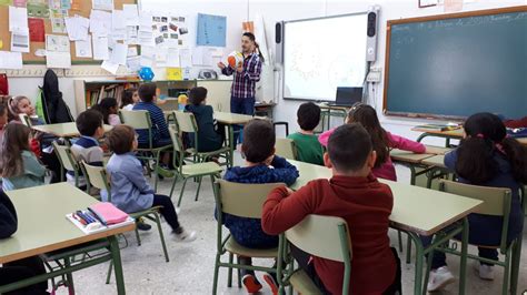 NOS VISITA EL HOMBRE DEL TIEMPO CEIP Inmaculada Concepción Totanés