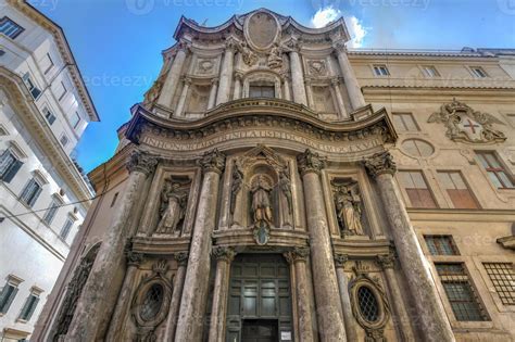 Iglesia De San Carlo Alle Quattro Fontane Roma Italia 16655965 Foto