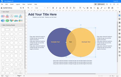 How to Make a Venn Diagram in Google Slides | EdrawMax Online