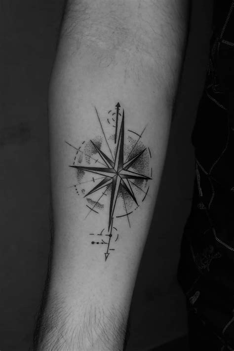 Top 31 Amazing Compass Tattoo Design Ideas