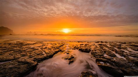 Kostenlose Foto Landschaft Dämmerung Ozean Sonnenuntergang Himmel