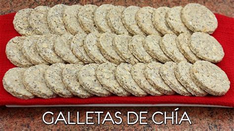 Galletas De Ch A Y Avena Saludables F Ciles Y Ricas Sin Az Car