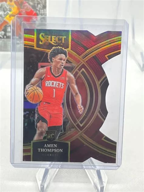 AMEN THOMPSON PREMIER Level Rookie Red Prizm Rc 175 2023 24 Panini