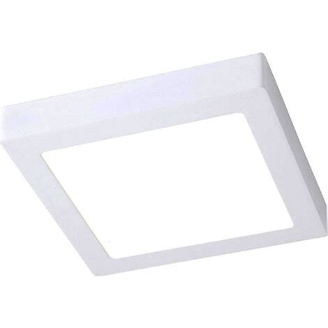 Plafoniera Quadrata A Led Montaggio Esterno Watt Luce Naturale K