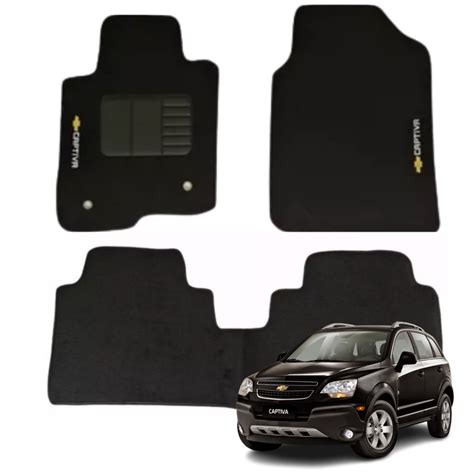 Jogo De Tapete Chevrolet Captiva 2008 2009 2010 2011 2012 2013 2014