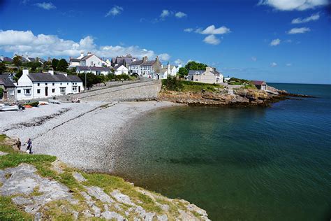 Shipwrecks and old stones at Moelfre, Anglesey - Wales Coast Path