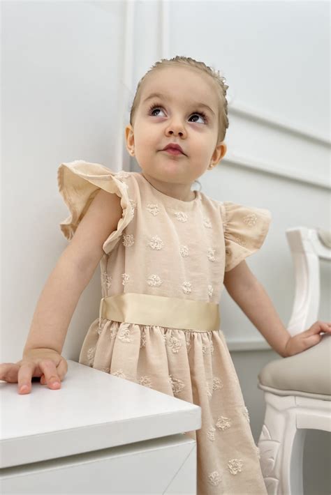 Vestido Infantil Nude