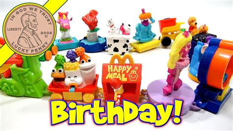 Happy Birthday 1994 Set Mcdonalds Retro Happy Meal Toy Series Youtube