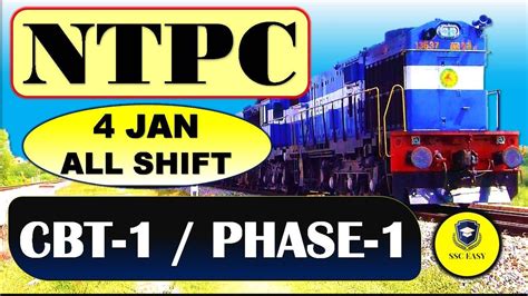 Rrb Ntpc Exam Analysis Jan All Shifts Gk Asked Questions