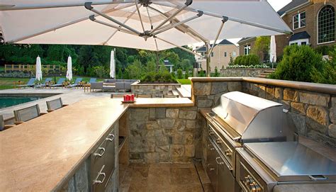 02 outdoor kitchen on pool patio - Surrounds Landscape Architecture