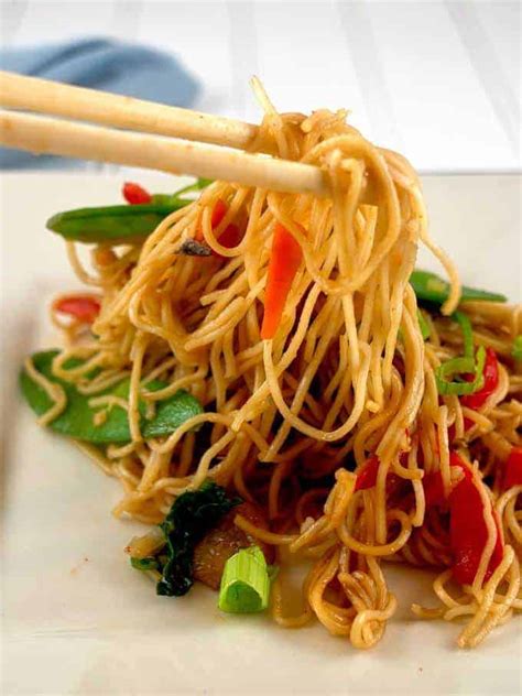 Vegetable Lo Mein The Pudge Factor