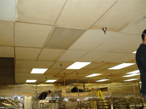 How To Clean Commercial Kitchen Ceiling Tiles | Shelly Lighting