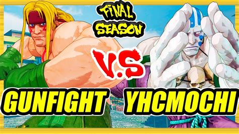 Sfv Ce Gunfight Alex Vs Yhcmochi Dhalsim Ranked Set Street