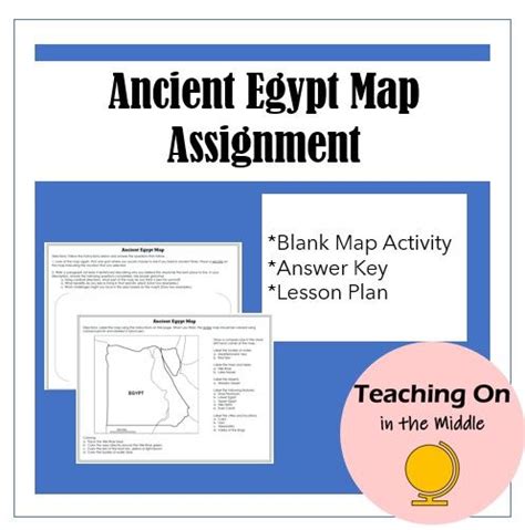 Ancient Egypt Map Activity