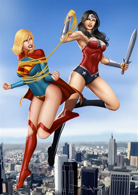 Supergirl Vs Wonder Woman Blog By Mttheking15 Ign