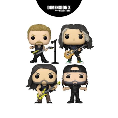 funko pop metallica set dimension  geek store